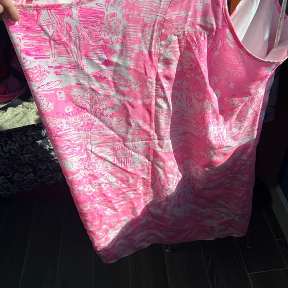 Lilly Pulitzer NWT silk slip dress, XL. Skinny dippin’ print - Picture 6 of 7